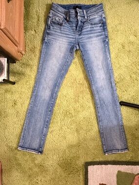 Buckle Light Blue Women’s Skinny Jeans